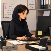 استخدام همکار خانم برای املاک(ادمین،امور دفتری)