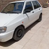 پراید ۱۱۱ هاچبک سفید مدل ۹۸