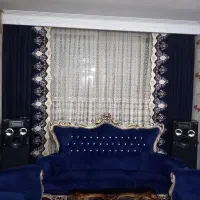 پرده  پذیرایی تمیز و در حد نو