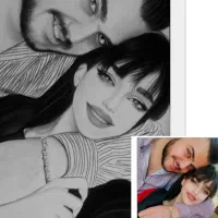 نقاشی ، طراحی و سیاه قلم چهره با شباهت ۱۰۰ درصد