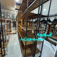 قفسه بستی/رگال دار/کدa43/تولیدی محمودزاده