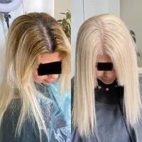 دکلره رنگساژ لایت بالیاژ پروتیین شنیون۱ت آرایش۱ت