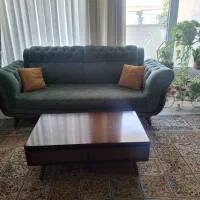 مبل راحتی با عسلی