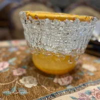 ظرف شیشه ایی قدیمی ۲ پوسته