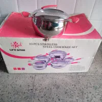 یکدست قابلمه  سرویس استیل اصل آلمان نونو