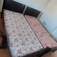تخت خواب یک نفره دوعدد
