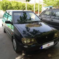 پراید هاچبک ۱۱۱ مشکی متالیک مدل۹۱