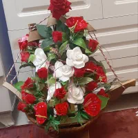 گل زیبا|گل مصنوعی|اراک, |دیوار