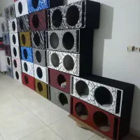 جعبه ساب جعبه باکس دبل دوبل تخته سه 3بعدی