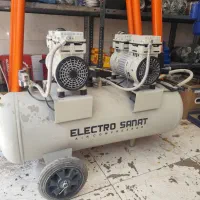 پمپ باد ۱۰۰ لیتری سوپر سایلنت درحد ۱۰روز کار