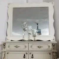 ست کامل آیینه کنسول و بوفه و میز تلویزیون