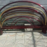 تختخواب فلزی دونفره  بدون تشک در حد نو۶۰۰۰۰۰۰