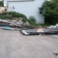 داربست ، شیشه سکوریت در و شیشه  حلب