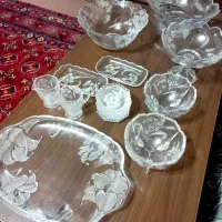 سرویس کریستال پذیرایی گل شیپوری