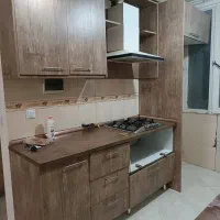 کابینت دست دوم با هود ، اجاق گاز و سینک