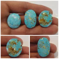 فیروزه درشت نیشابوری آبی آسمانی طبیعی