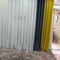 پرده پانچ. ساعت دیواری و تابلو فرش