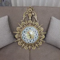 ساعت دیواری برنجی