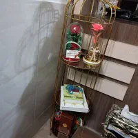 قفسه طلایی تزیینی