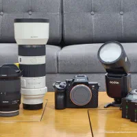 دوربین سونی sony a7r iii و لنزها