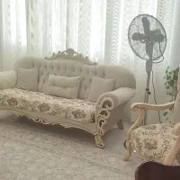 مبل هفت نفره نیمه راحتی