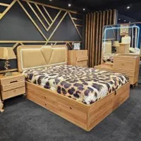 سرویس خواب الماس چوب بلوط زرکالا اقساطی