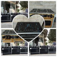 گاز ۵ شعله استاندارد با طراحی مدرن