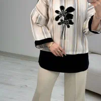 شومیز گلدوزی پرنسا