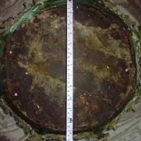 منقل برنجی روسی قدیمی