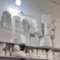 ماکت کیک قصر تالار مربع گرد