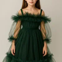 لباس تور بچگانه آستین دار حراج ویژه