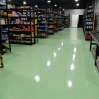 اجرای اپوکسی انتی استاتیک و انتی باکتریال سوله و