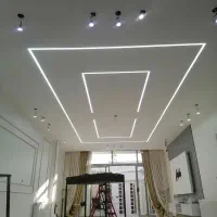 برق برق ساختمان   لاین نوری