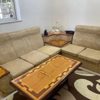 مبلمان 7 نفره همراه با میز پذیرایی