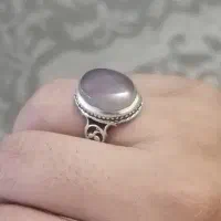 انگشتر عقیق یمنی کبود