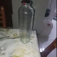 شیشه درب فلز 1لیتری ۲۵عدد