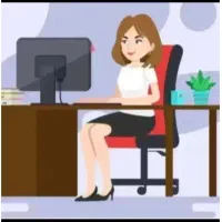 منشی و بازار یاب خانوم