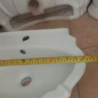 ۴عددروشویی پایه دار در حد نو تمیز بدون ترک