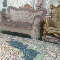 مبل 4نفره سالم برای باغ یا مغازه