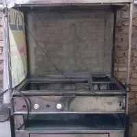 فر مرکب ۴ کاره فست فودی چرخدار