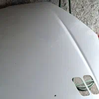 کاپوت جلو ۲۰۶ وسپر جلو۲۰۶ سفید در حدبدون موج