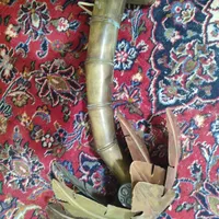 چراغ مسی.برنجی طرح نخل|چراغ خواب و آباژور|تهران, صادقیه|دیوار