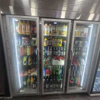 یخچال ایستاده ۳ درب صنعتی تمام استیل موتور تایلندی