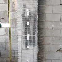 رابیس کاری ستون با (تپانچه )