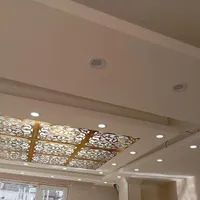 اجرای سقف کناف تایل(۶۰*۶۰)وپی وی سی|خدمات پیشه و مهارت|جوانرود, |دیوار