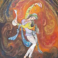 نقاشی آبرنگ مینیاتور