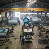 دیگ روغن داغ صنعتی صادرات / افغانستان پاکستان عراق