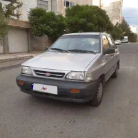 پراید نقره‌ای مدل 86 دوگانه کارخانه