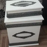 سطل و جا دستمالی