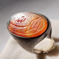 انگشتر حکاکی ((سیدمرتضی شیرازی))